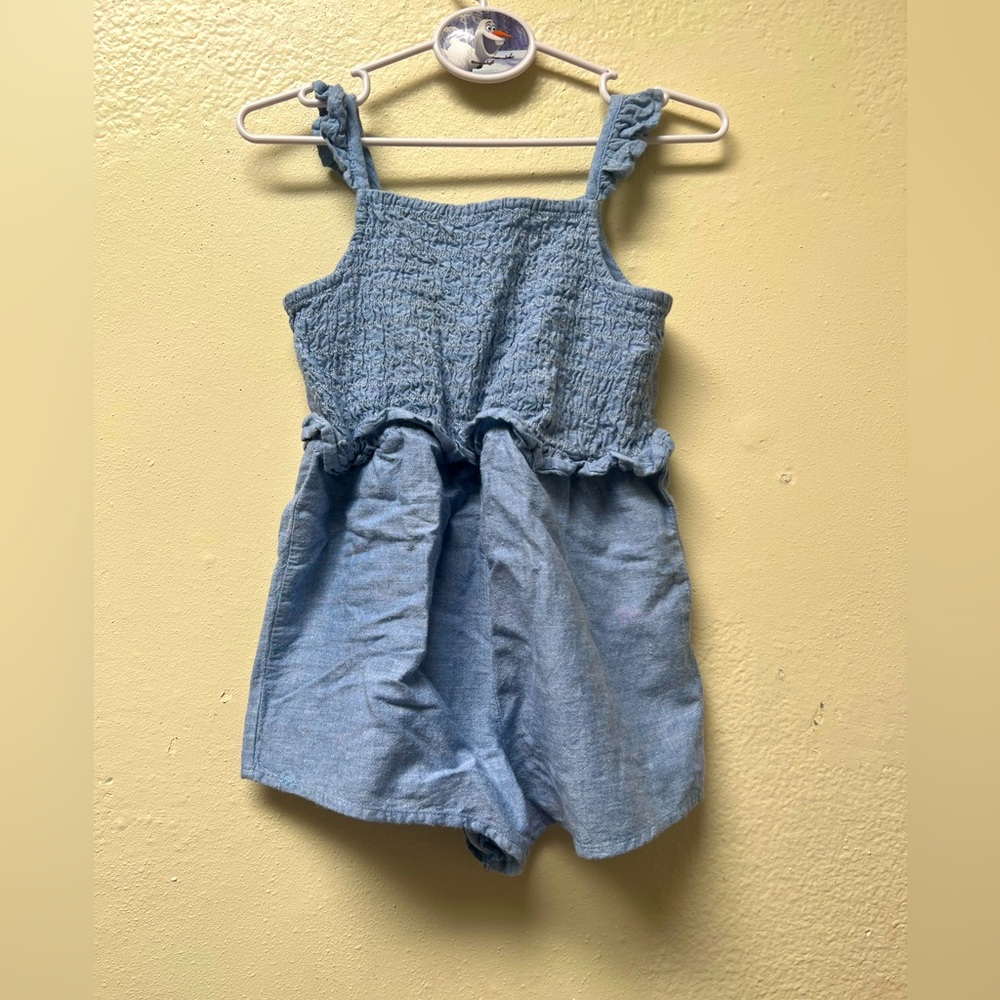 Chambray romper